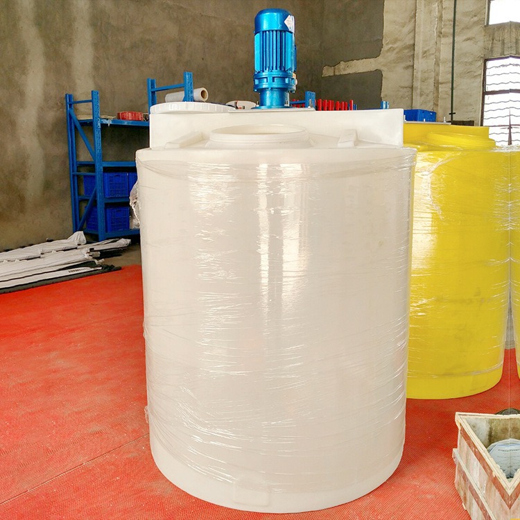 污水处理缓蚀剂溶药罐诺顺PE塑料加药箱2吨搅拌桶图片