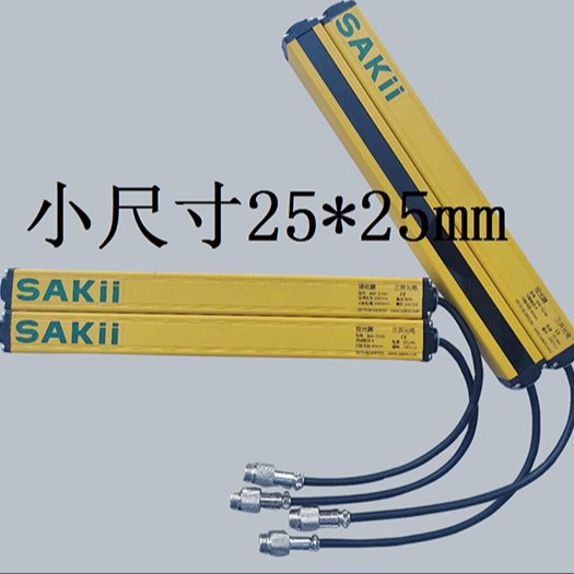 浙江三井机电SAKII安全光栅SA-A10工作原理，红外线安全保护器的构成