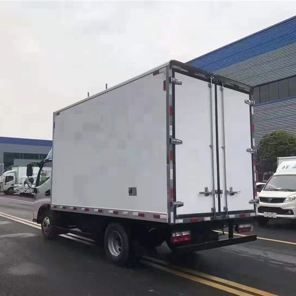 4.2米江淮骏铃V5蓝牌冷藏车 康明斯动力 可运输4到5吨货物