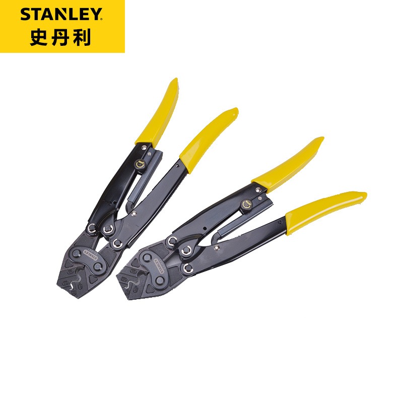 史丹利工具强力端子压接钳1.25-8mm 不变形不损坏端子84-841-22  STANLEY工具