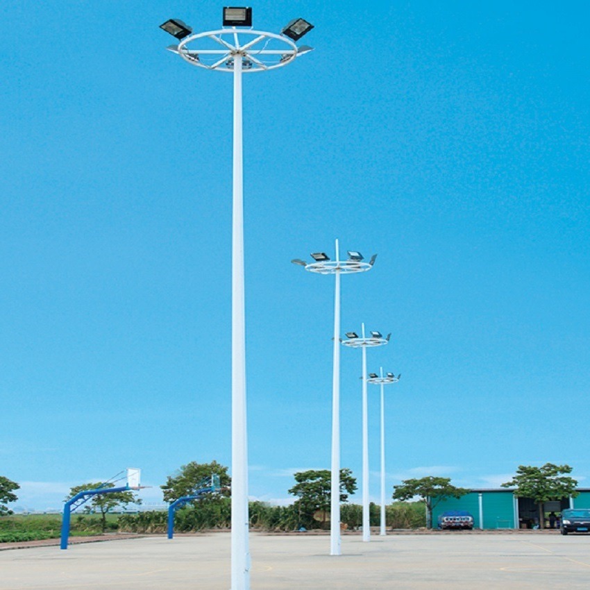 定制中杆灯 球场广场升降式高杆灯 15米大型路灯照明图片