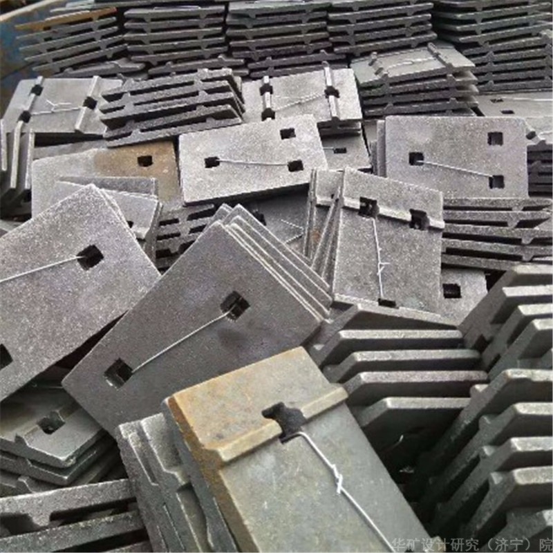 华矿生产铸铁垫板 铁路用铸铁垫板 规格齐全 30kg铸铁垫板图片