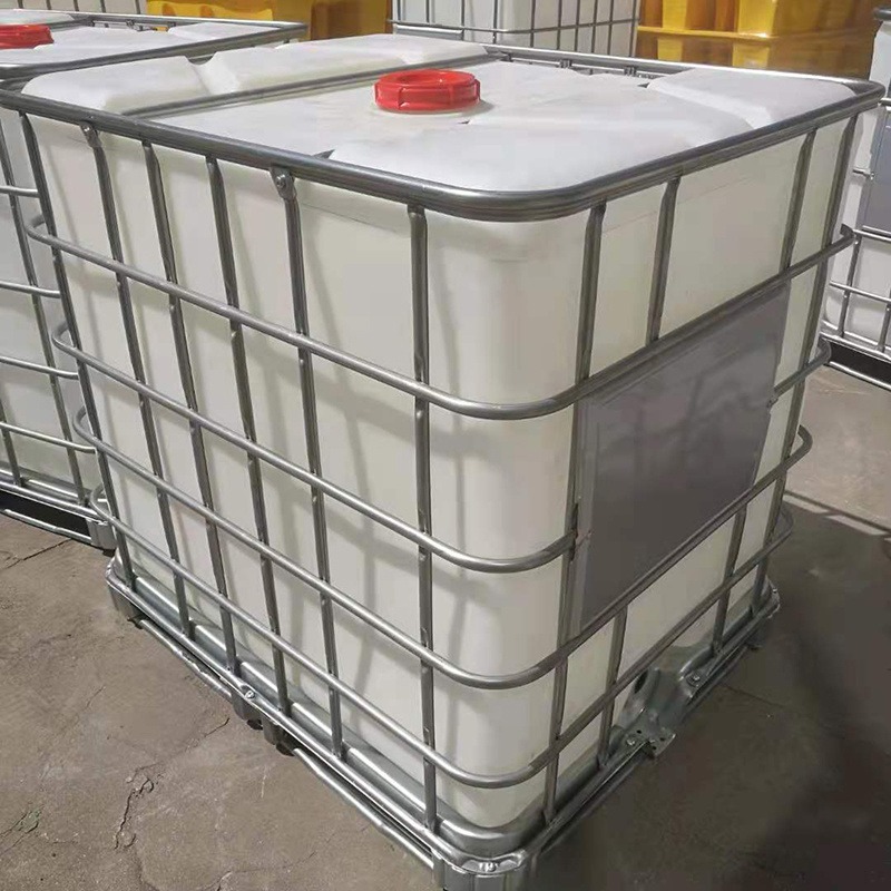 江苏吨桶 昆山1000升容量 卡谱尔带铁框架方桶 尿素柴油消毒液灌装桶