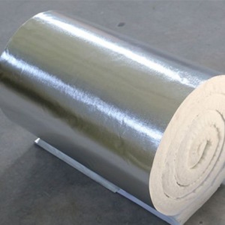 A级硅酸铝保温板80密度 步步昇现货批发防火硅酸铝纤维毡 铝箔硅酸铝保温被