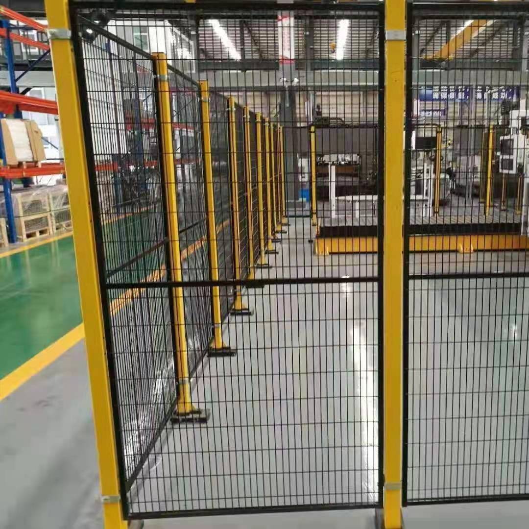 上海工业设备安全围栏 自动化设备防护网 可移动车间隔离网现货