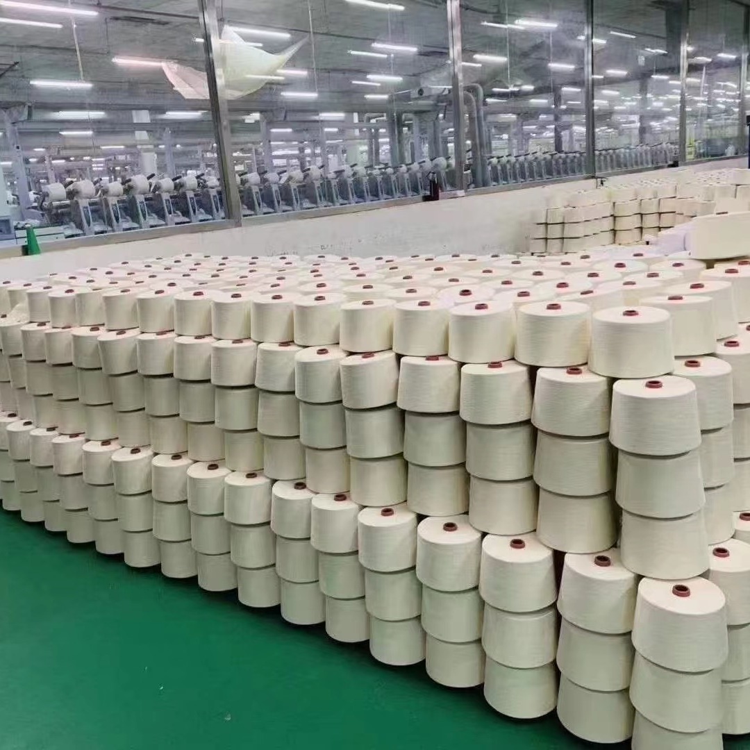 恒强棉纱供应商常年再机生产 埃及长绒棉 GIZA45 86 证书吊牌齐全 仓库备有现货
