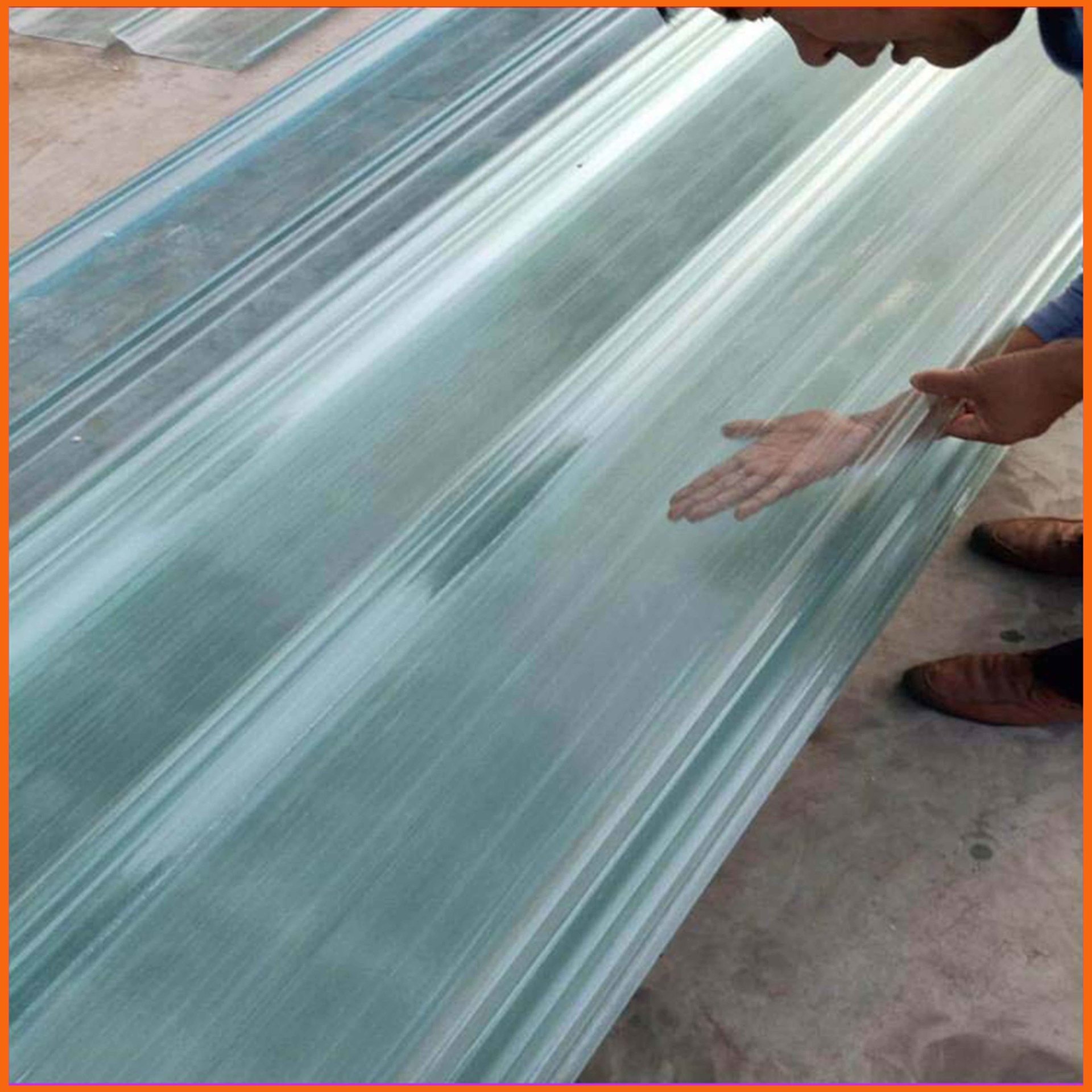 阻燃波形纤维聚酯采光板 浙江省FRP采光带 机制玻璃钢瓦生产厂家