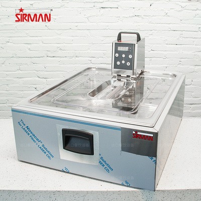 意大利舒文SIRMAN慢煮机不锈钢容器带透明树脂盖子2/1 GN