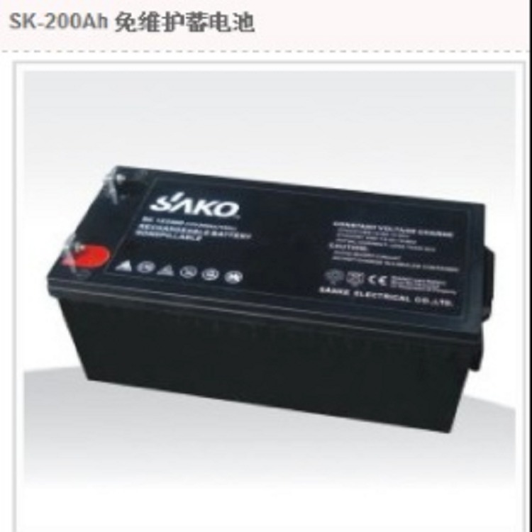 SAKO三科蓄电池6-GFM-65 12V65AH机房电力系统稳压直流