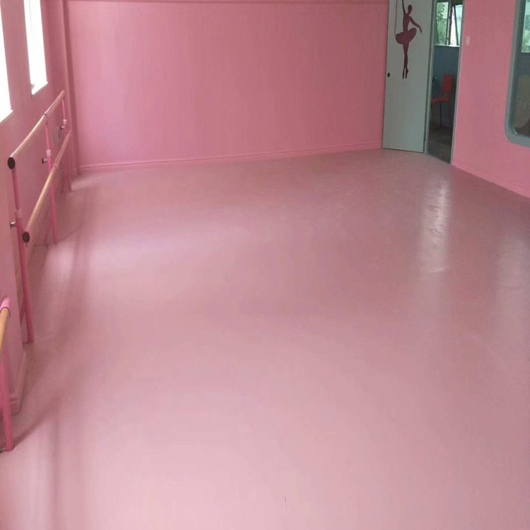 幼儿教室地板   舞蹈教室塑胶地板  舞蹈教室地板胶安装