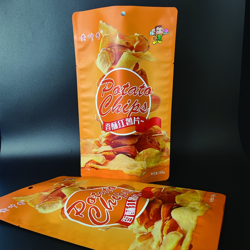定制食品包装袋 薯片自立袋 塑料包装袋 亚磊塑业