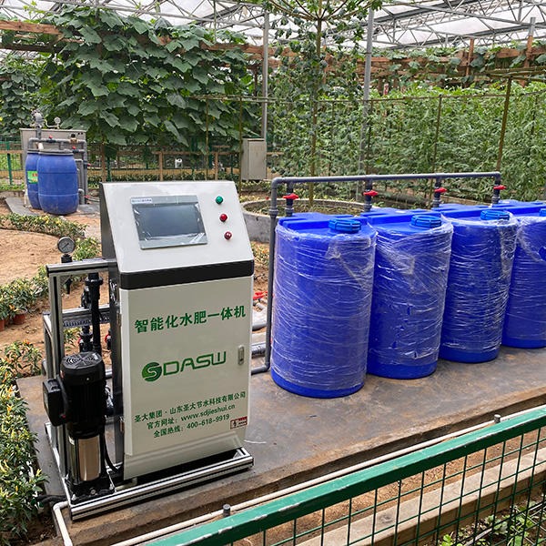水肥一体机 厂家供应水肥一体化系统 圣大节水 水肥一体化设备 大型农场灌溉施肥一体 智能施肥机SD-JYX-B