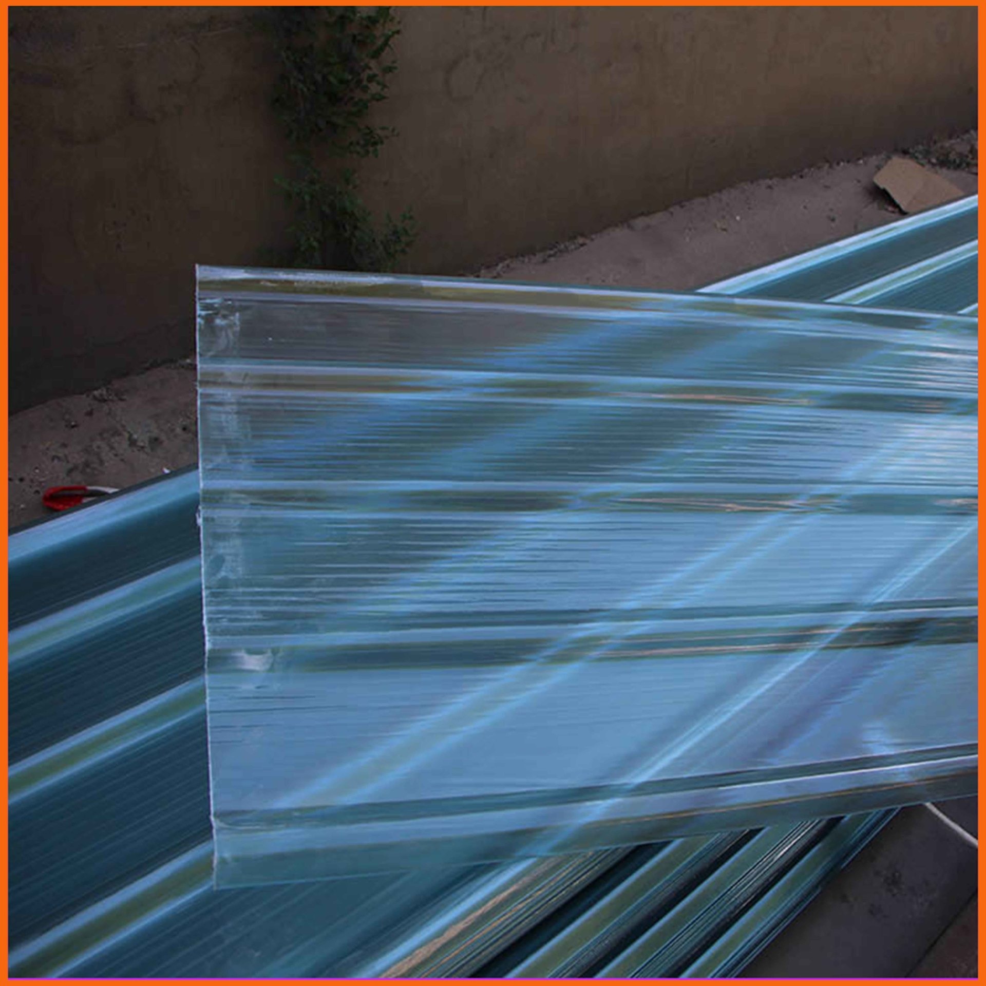阳江FRP玻璃钢采光瓦 二级阻燃采光板 聚氨酯透明采光带价格