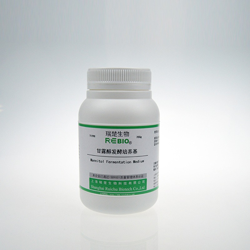 瑞楚生物 	甘露醇发酵培养基 用于甘露醇发酵试验	250g/瓶 T1298 包邮图片
