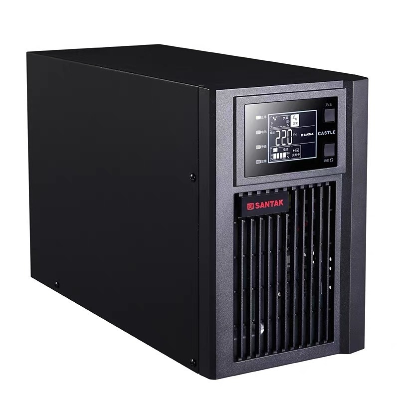 电脑UPS不间断电源C1KS 1KVA/800W SANTAK/山特备用主机