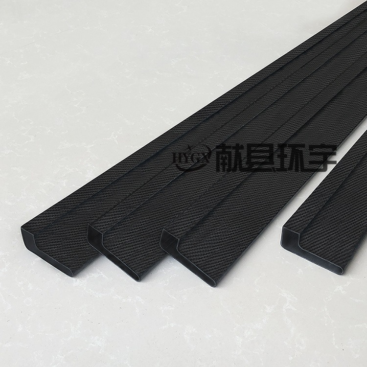碳纤维异型材 加工定制碳纤维方管 各规格平纹斜纹碳管
