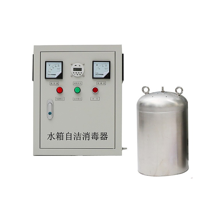 贵州WTS-2A水箱自洁消毒器10克臭氧发生器一拖二内置消毒器图片