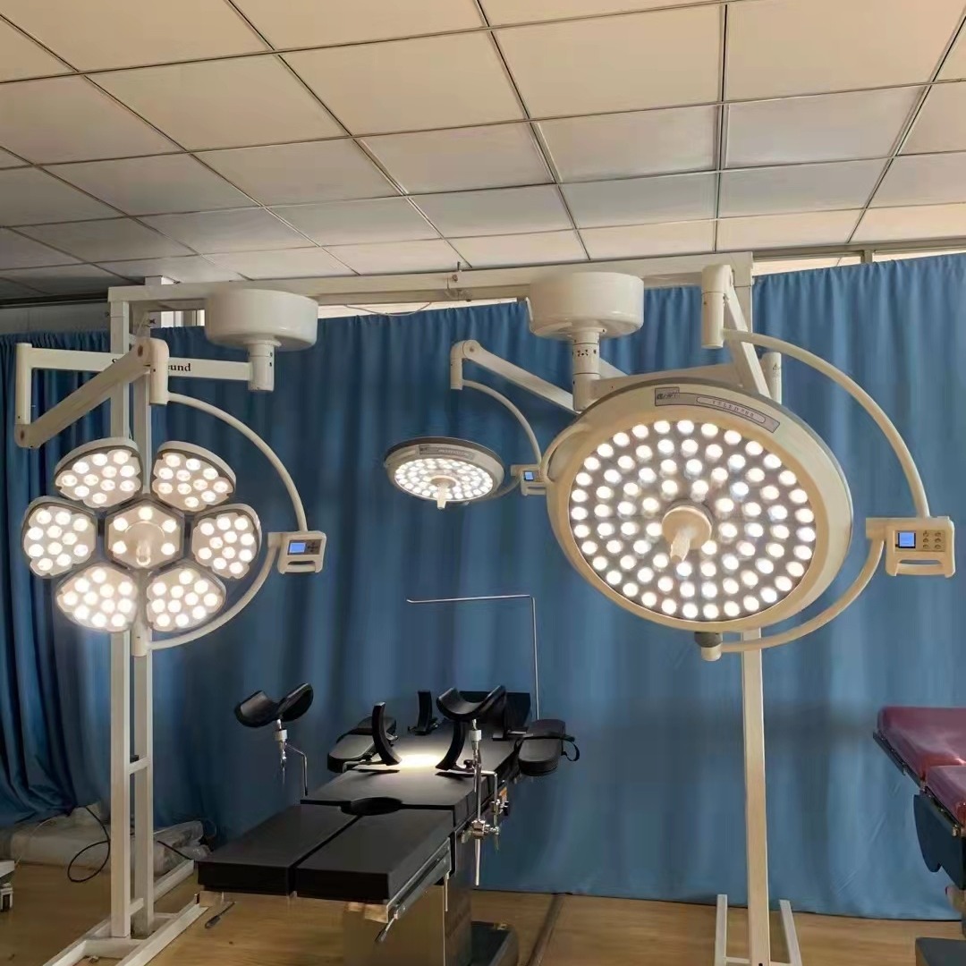医用手术室LED无影灯牙科种植医疗美容宠物医院吊式移动式灯