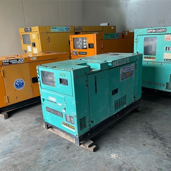 日本二手发电机16千瓦二手五十铃洋马柴油发电机组20KVA出售回收