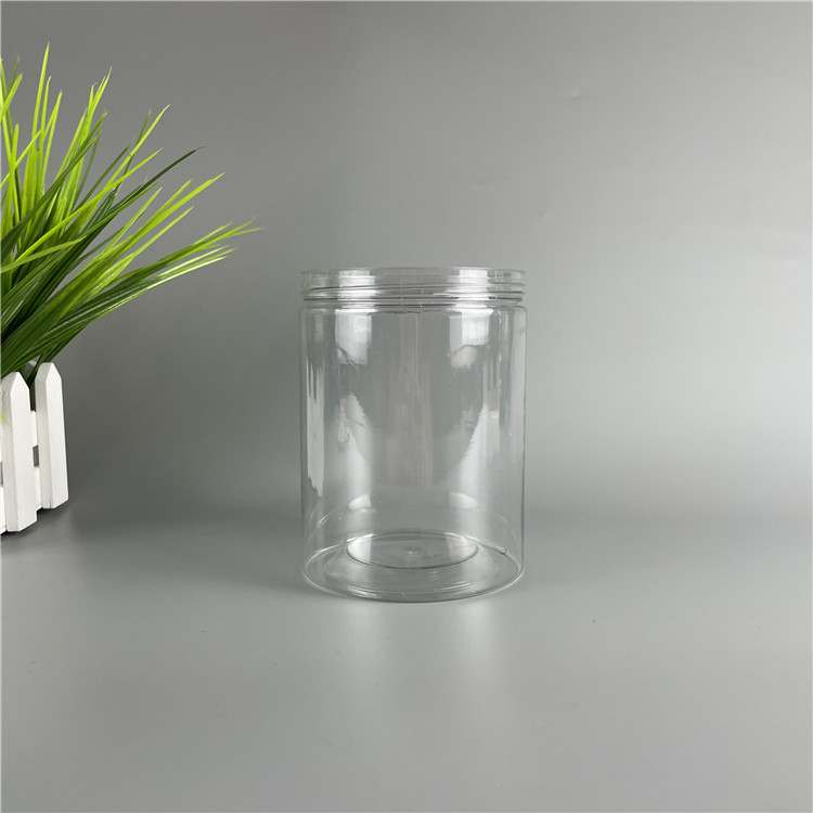 依家  透明塑料包装密封罐子 50ml毫升全透明塑料瓶铝盖 常年供应