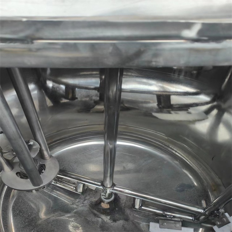 二手分散乳化发酵罐 不锈钢双层电加热保温剪切搅拌罐 9层新 盛源