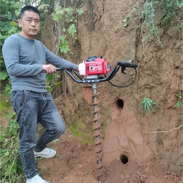 探测取土机工程土壤探测麻花钻 便携式地下打洞设备图片