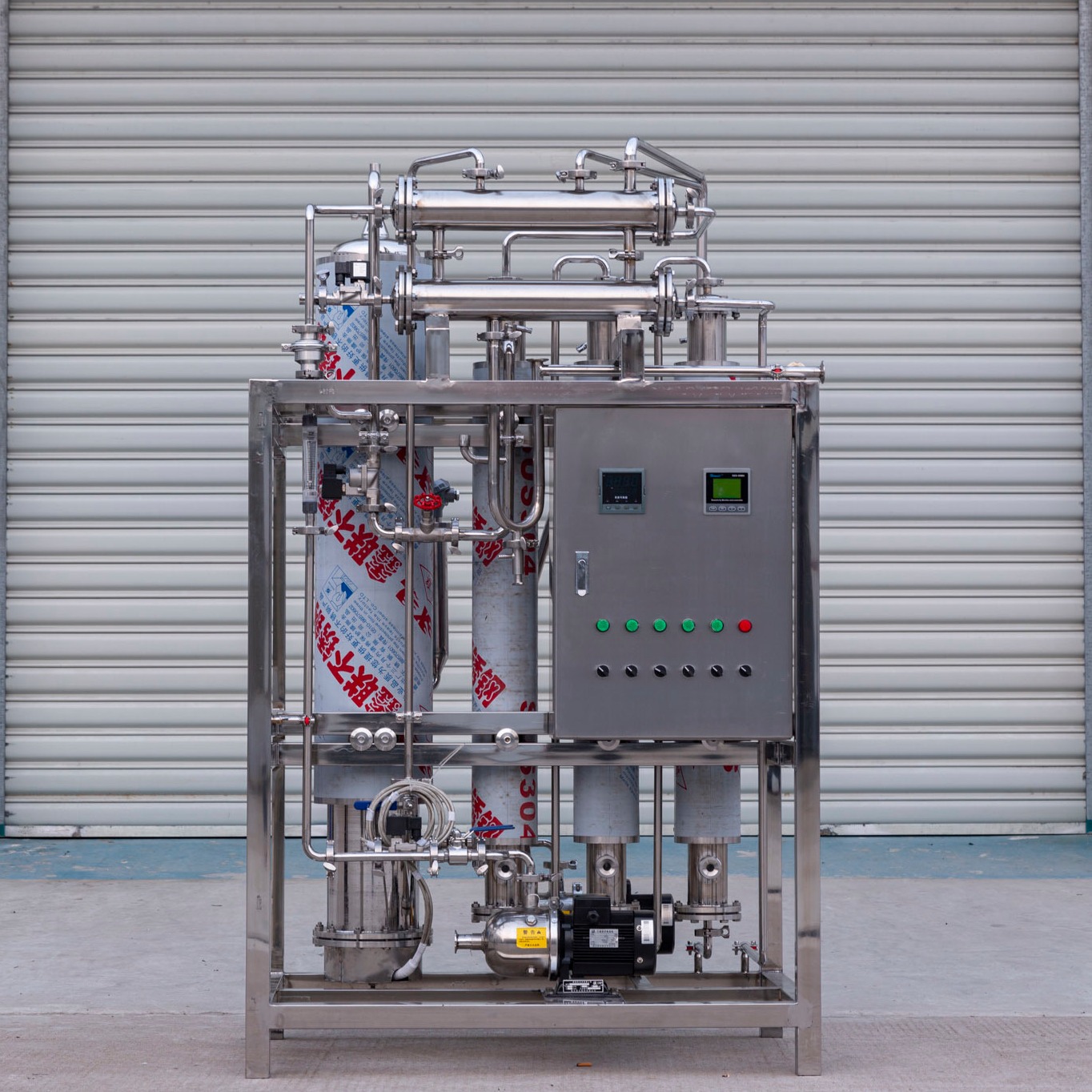 南京启瑞DLD型电加热多效蒸馏水机