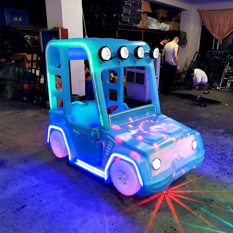 万之利玩具车疯狂吉普赛车广场 亲子双人儿童玩具车夜市图片