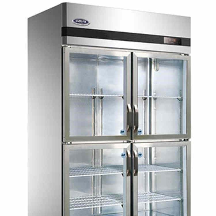 格林斯达商用冰箱 SG1.0L4星星四门冷藏陈列柜 标准款四门高身展示柜