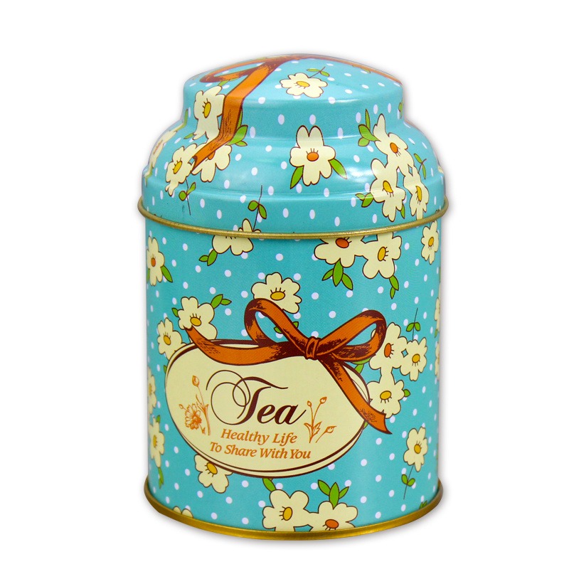 小铁盒供应商  蘑菇头迷你茶叶罐铁盒定做  麦氏罐业 花茶铁罐包装 金属罐生产厂