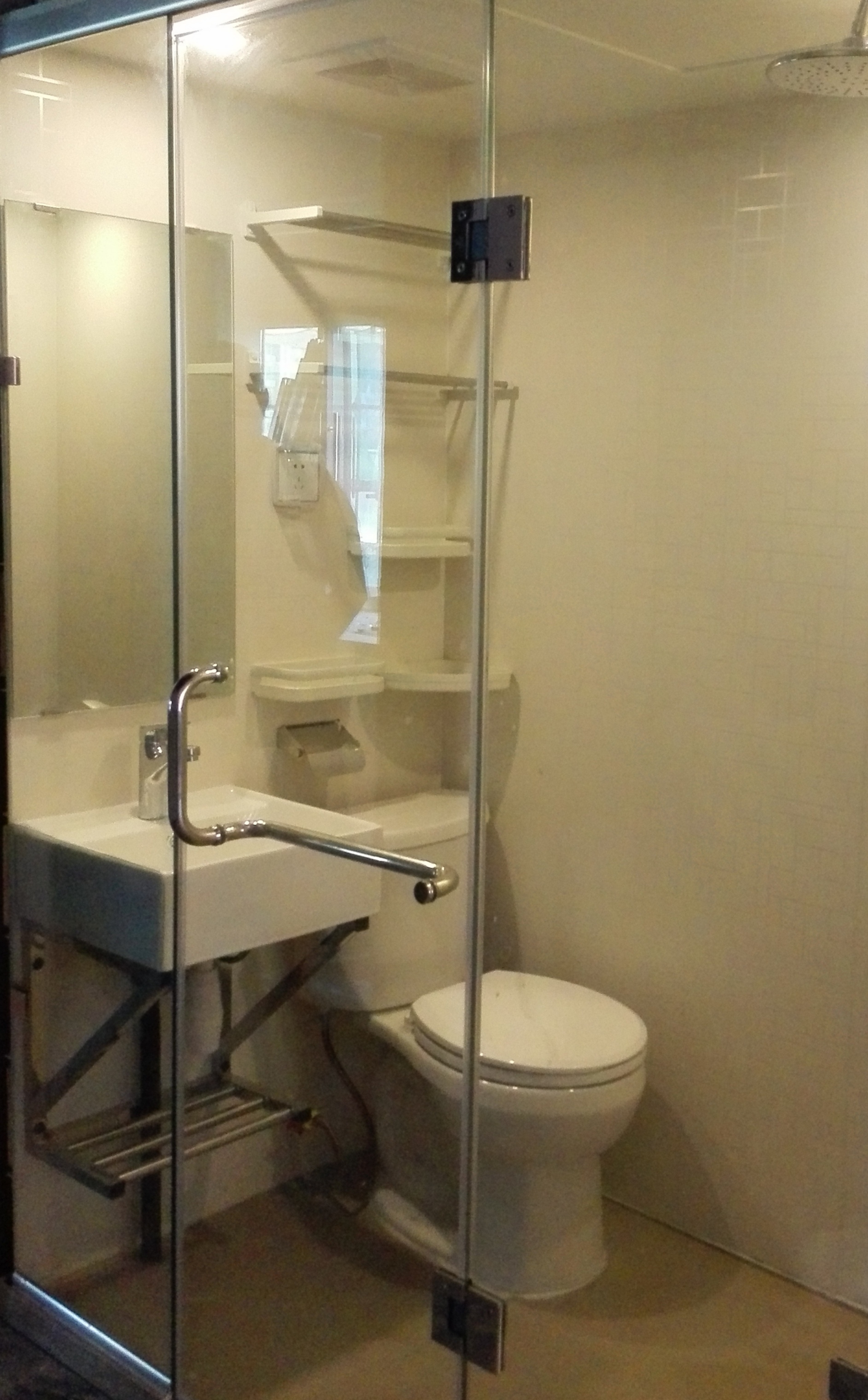 整体淋浴房 装配式整体卫生间 临沂澳普特集成家居 日式整体浴室 生产厂家