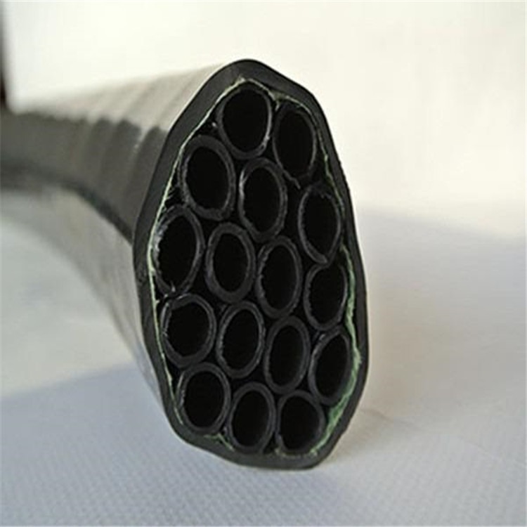 乐森 PE-ZKW矿用单芯束管带护套 12mm聚乙烯塑料束管一管一芯