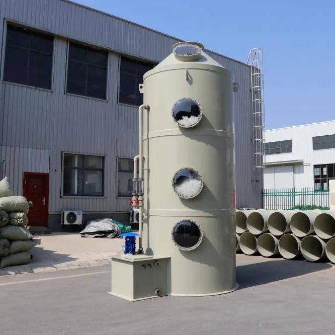 工业废气净化不锈钢抗高温喷淋塔吸收塔 结构紧凑 品质可靠