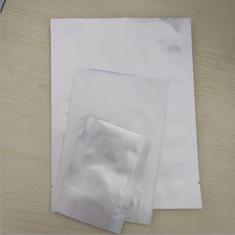 铝箔平口袋三边封可定制印刷纯铝食品级包装袋密封袋现货批发