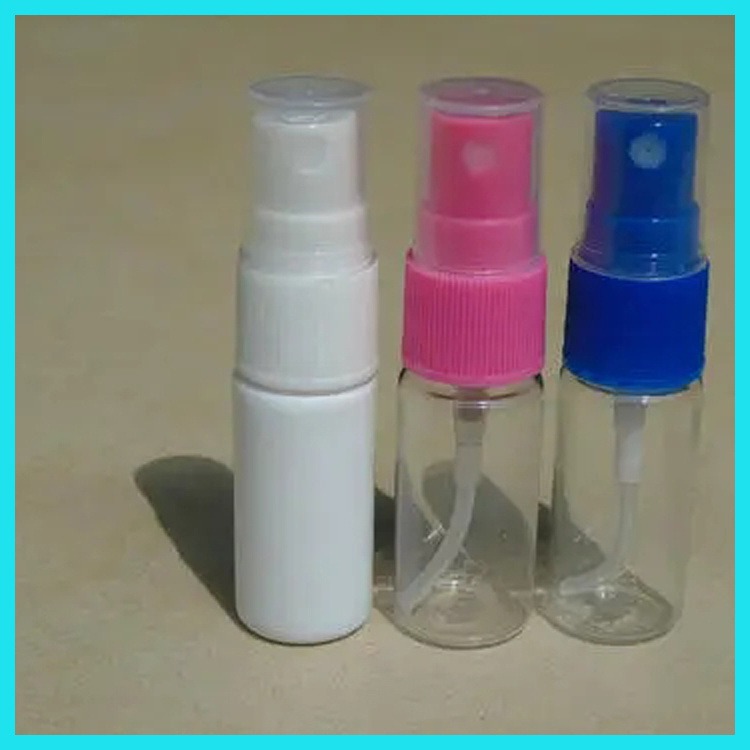 塑料长款小喷瓶 75ml透明圆肩喷雾瓶 博傲塑料 白色塑料喷雾瓶