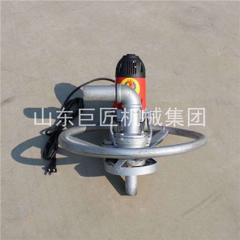 华夏巨匠SJD-2A手持式便携打井机 1.2KW水井钻机 圆盘钻井机械设备