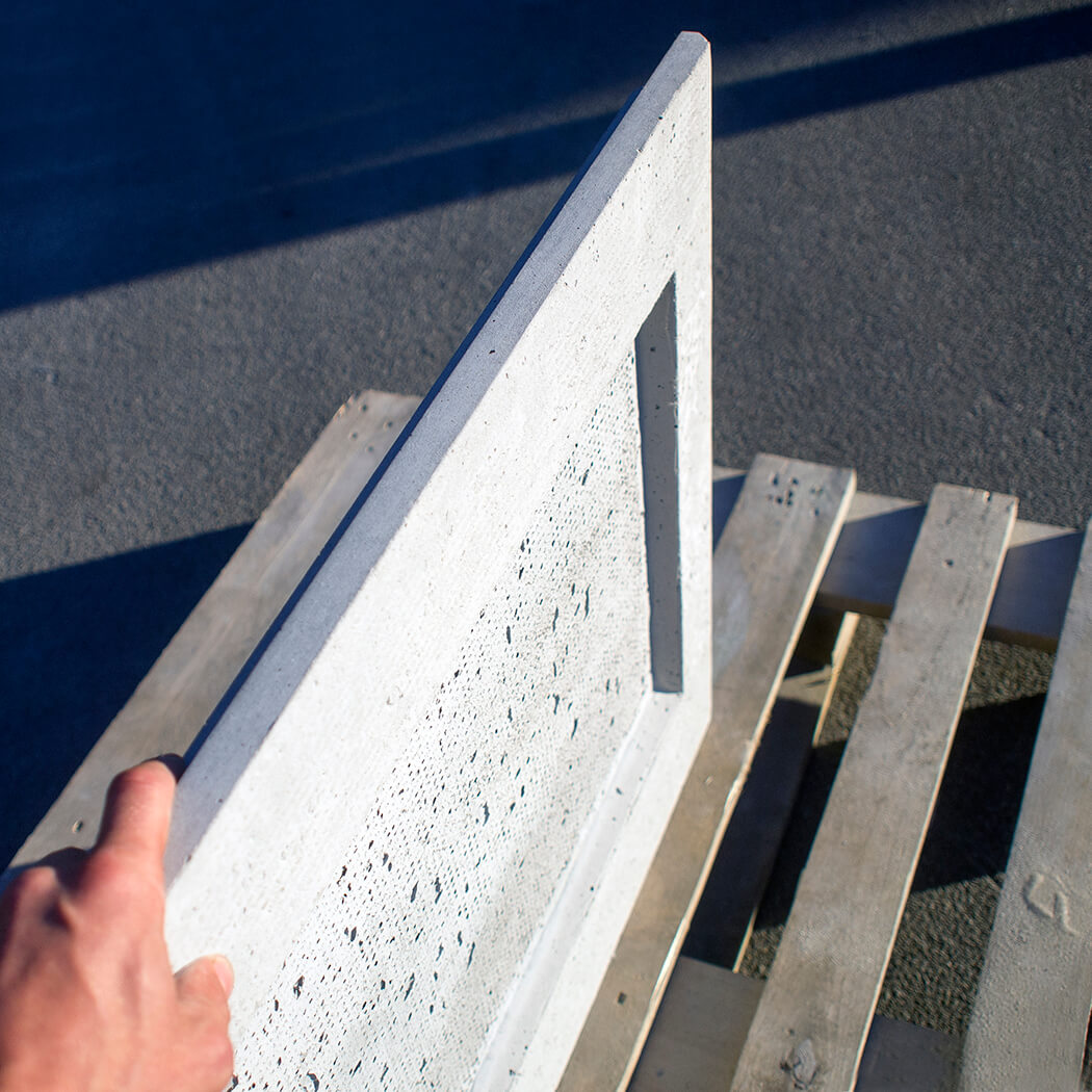 IREDONUHPC各种造型混凝土板白色系列