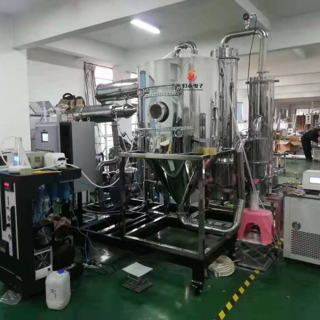 上海氮气闭路循环喷雾干燥机 抗氧化氮气循环喷雾造粒机 有机溶剂中试喷雾干燥机