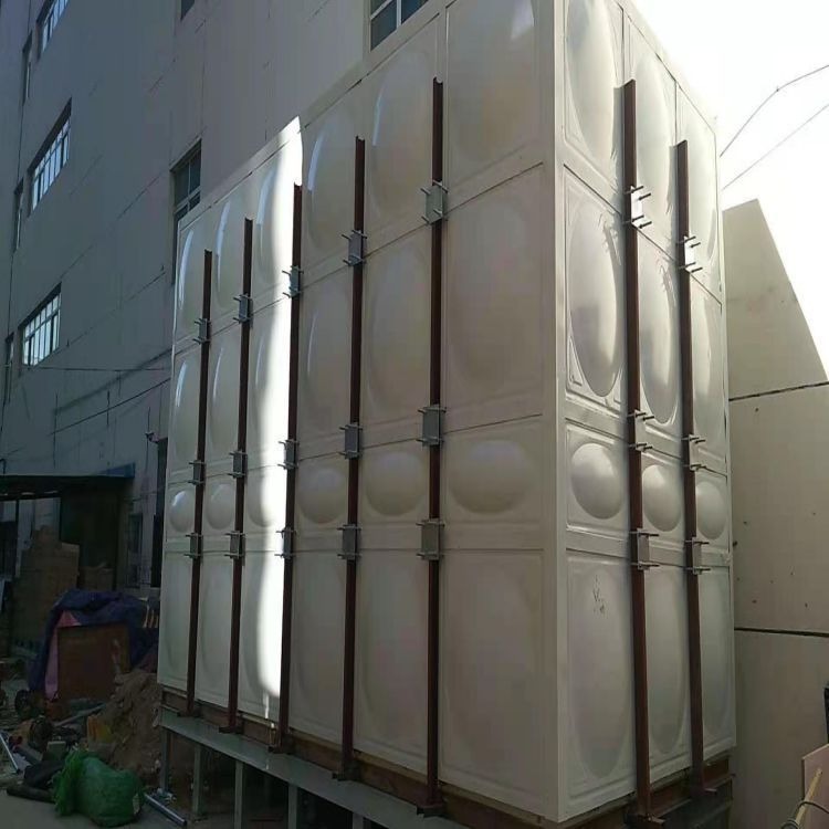 拼装式水箱生产厂家 泽润 工地用玻璃钢贮存水箱