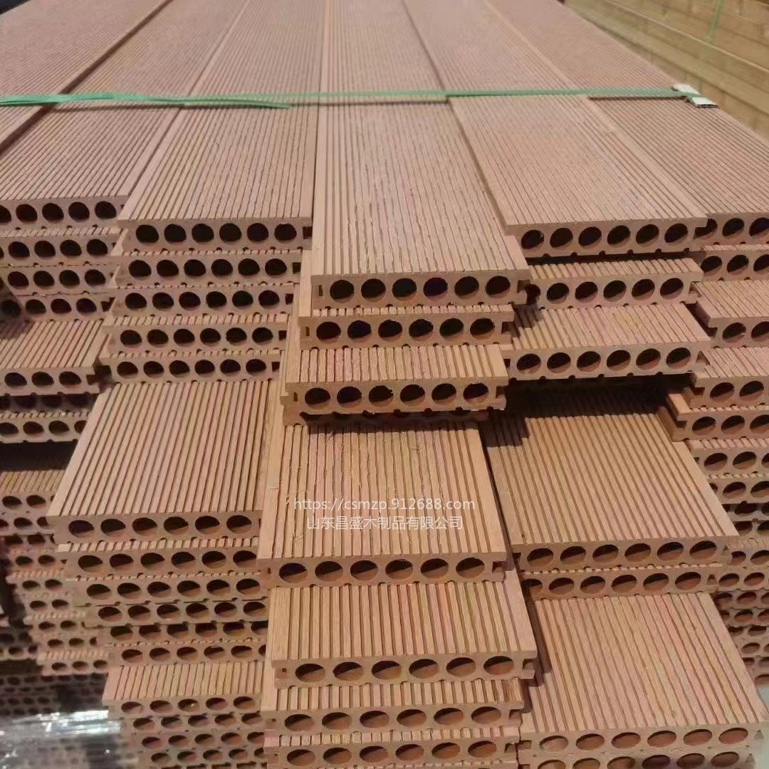 塑木地板厂家现货供应  户外防腐木塑地板厂家  昌盛