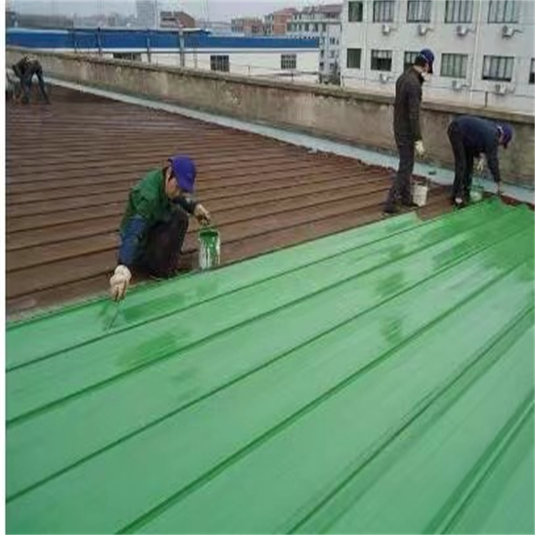 屋顶翻新施工金属改色翻新漆彩钢水性翻新漆抗老化不褪色