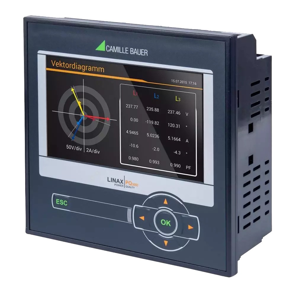 A级电能质量分析仪_电力谐波测试仪400Hz_电能质量监控仪LINAX PQ3000 德国GMC-I高美测仪