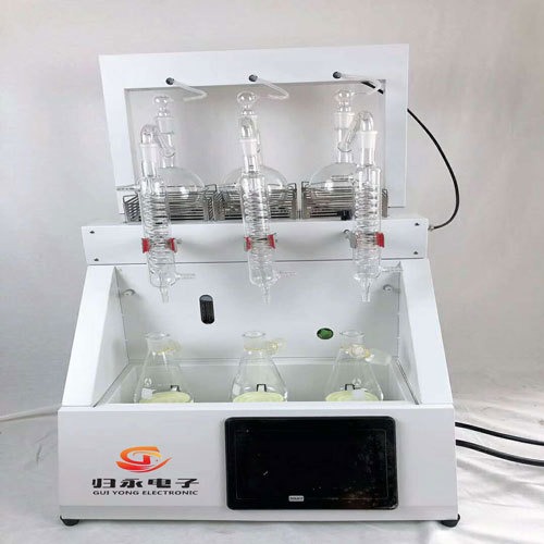 挥发酸蒸馏装置 回流式蒸馏一体化装置 简易一体化蒸馏仪 GY-ZNZLY-6 上海归永 高新技术企业 源头厂家
