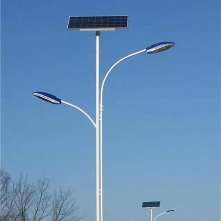 乾旭照明6米太阳能路灯 锂电池新农村LED户外灯 5米6米路灯杆超亮乡村道路灯