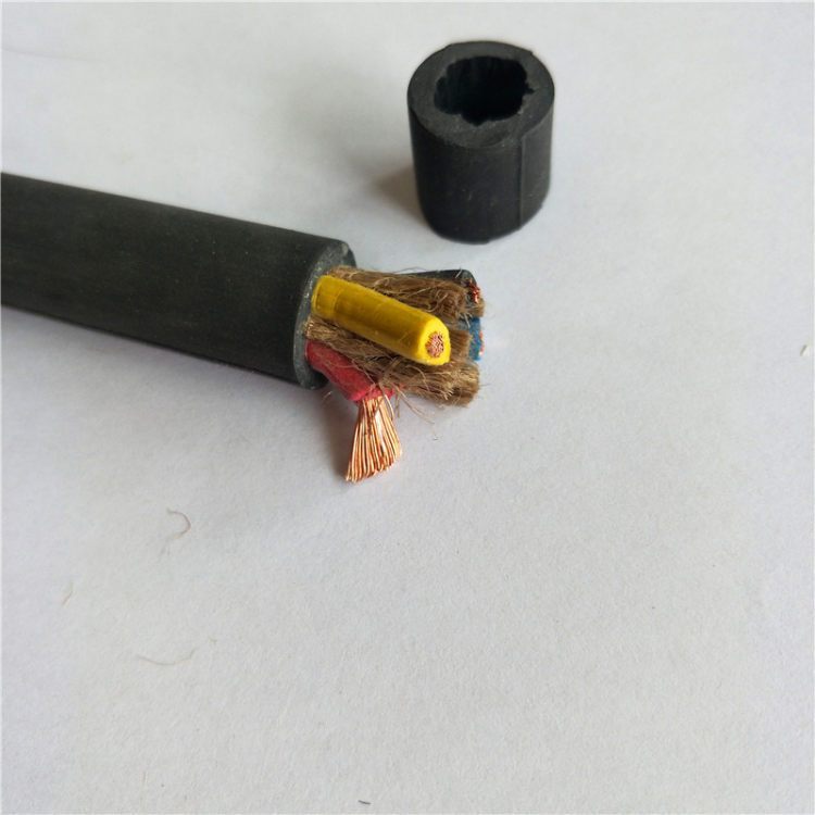 电力低压线缆 耐磨耐拉防水防晒无氧铜芯新型弹性电线