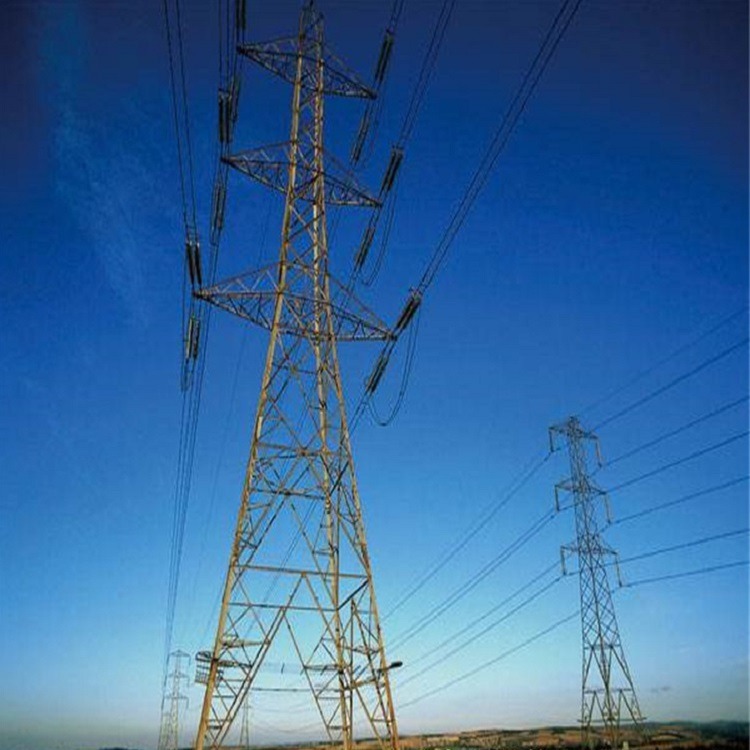 泰翔设计制造10-180米热镀锌钢管电力塔厂家 变电站输送电力塔 钢杆电力塔 质保50年图片