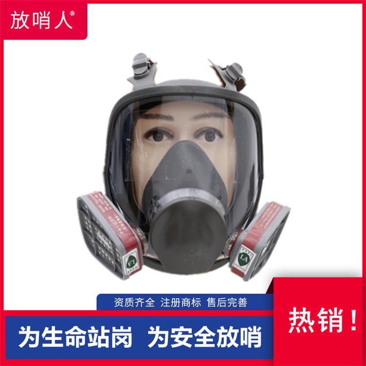 诺安NAMJ01防毒全面罩  防毒面具 大视野防毒全面具