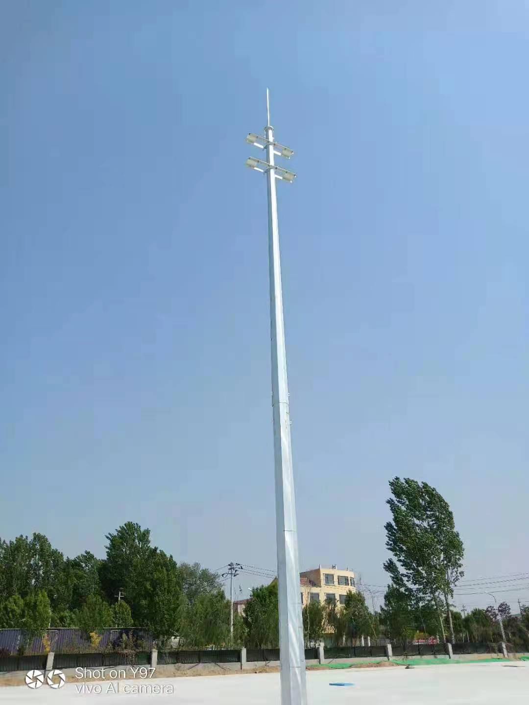 兆翔 三角避雷塔 结构稳固 监控避雷针塔