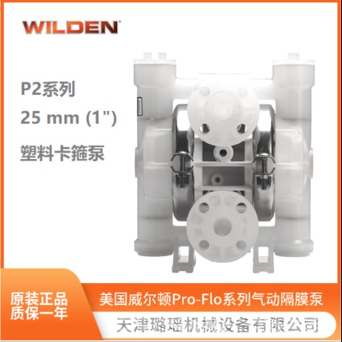 美国Wilden威尔顿气动隔膜泵 DN25口径塑料卡箍泵P2/PKPPP/WFS