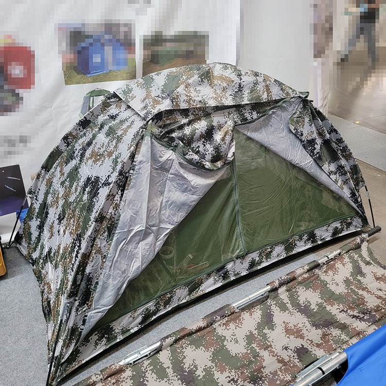 达普DP-1 迷彩帐篷 户外帐篷 丛林迷彩双人野营露营旅游休闲帐篷